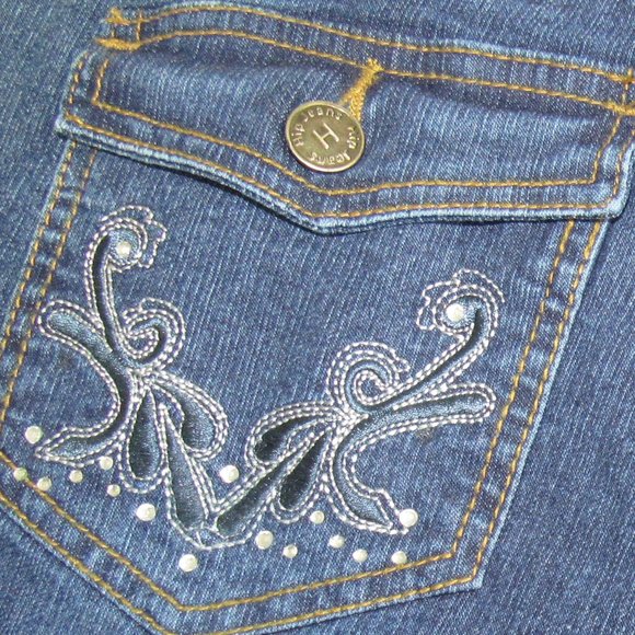 Hip Jeans Women Size 10 Boot Cut Leg Bluejeans NWT - Picture 3 of 7